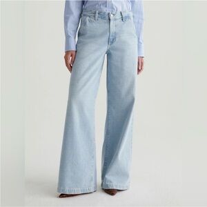 NWOT AG Stella Low Slung Palazzo Jeans in Idol‎ Wash Size 29